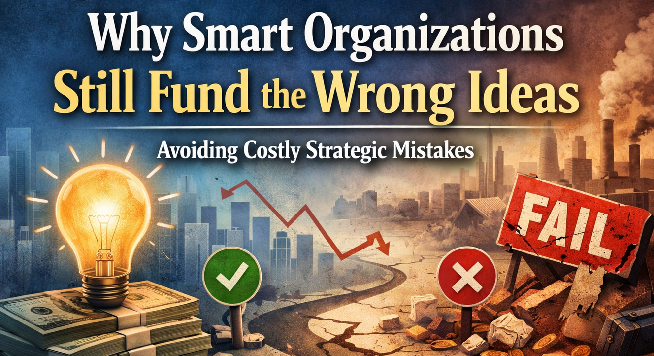 Why Smart Organizations Still Fund the Wrong Ideas